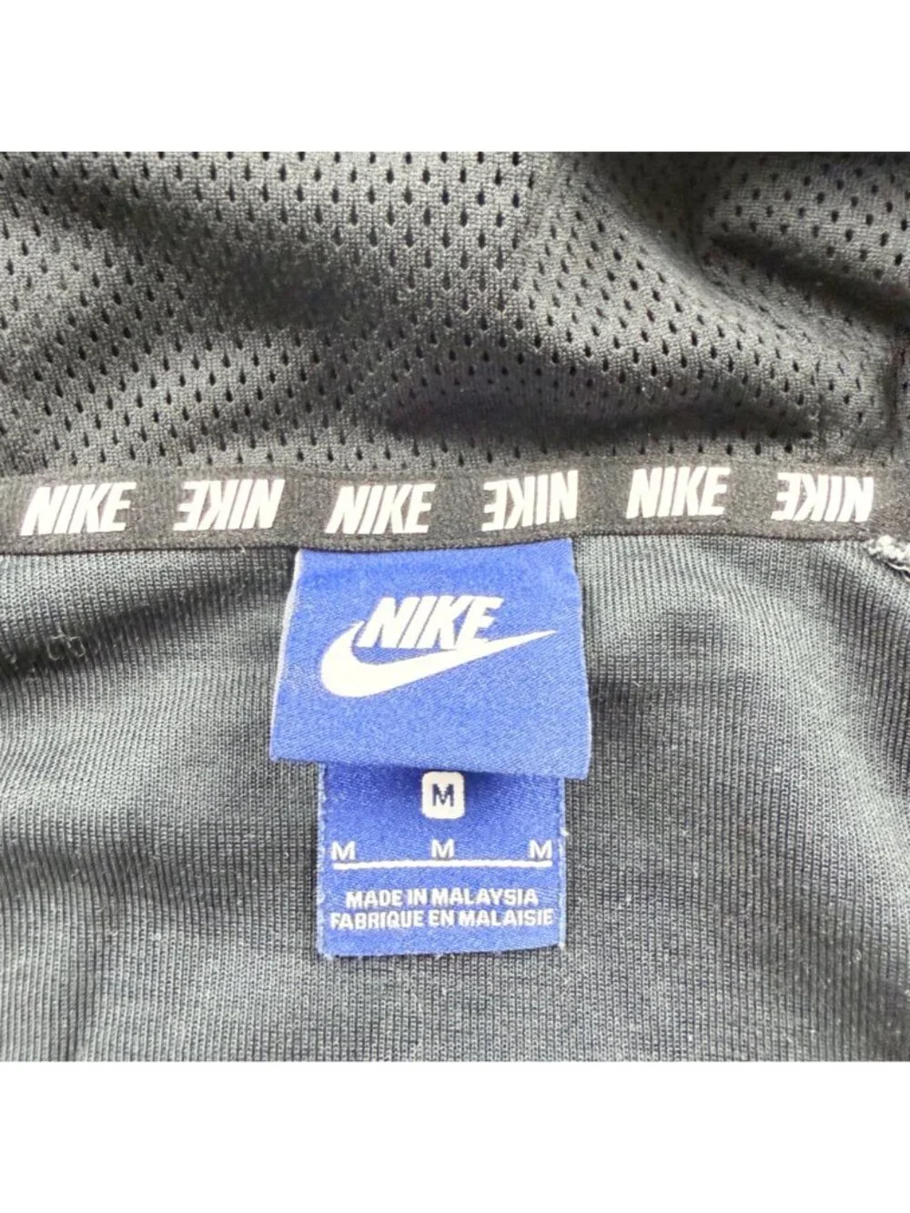 Nike Kids Gray Full Zip Hoodie Sweatshirt Pockets M 10-12